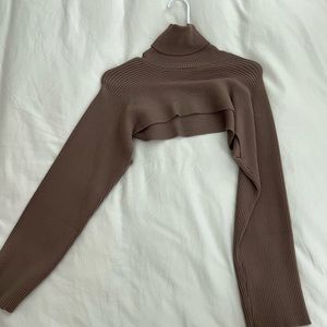 Zara turtleneck shawl